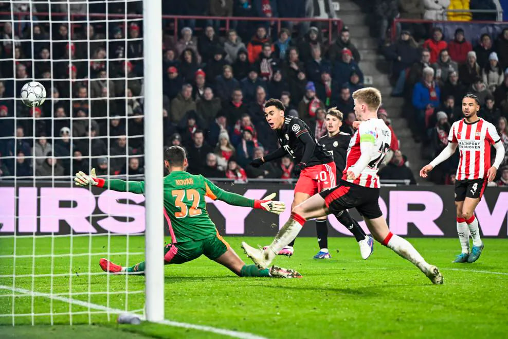 PSV Eindhoven vs Bayern Munich (03:00 – 29/01) | Xem lại trận đấu